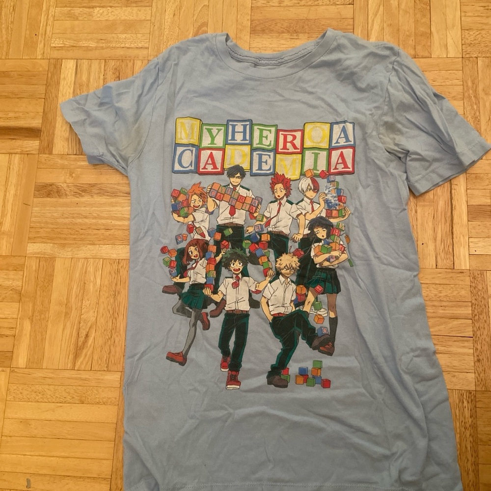 My Hero Academia Graphic T-Shirt - Blue